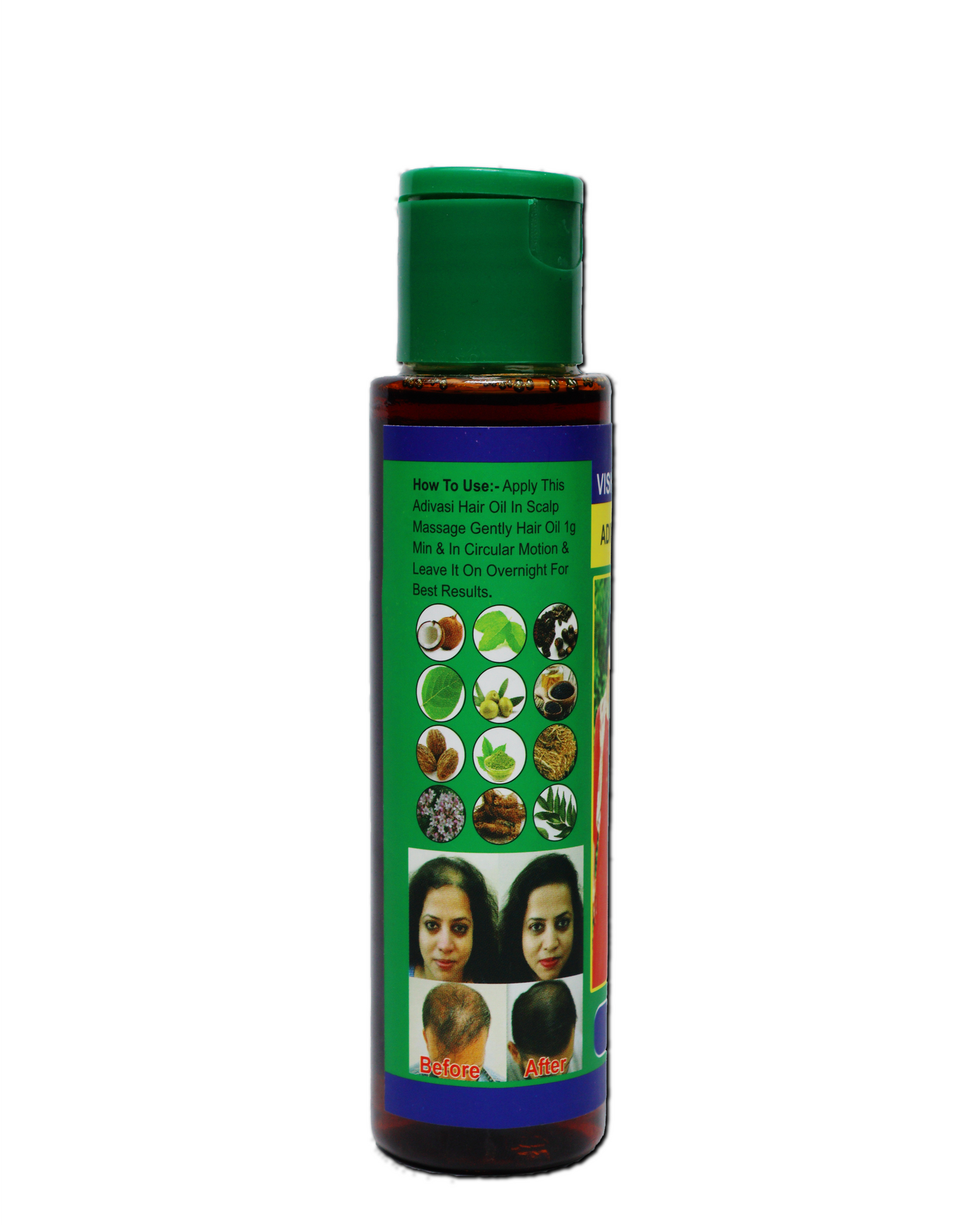 (BUY 1 GET 1 FREE) Adivasi Hair Oil & Shampoo For Men & Women For Your Hair Growths